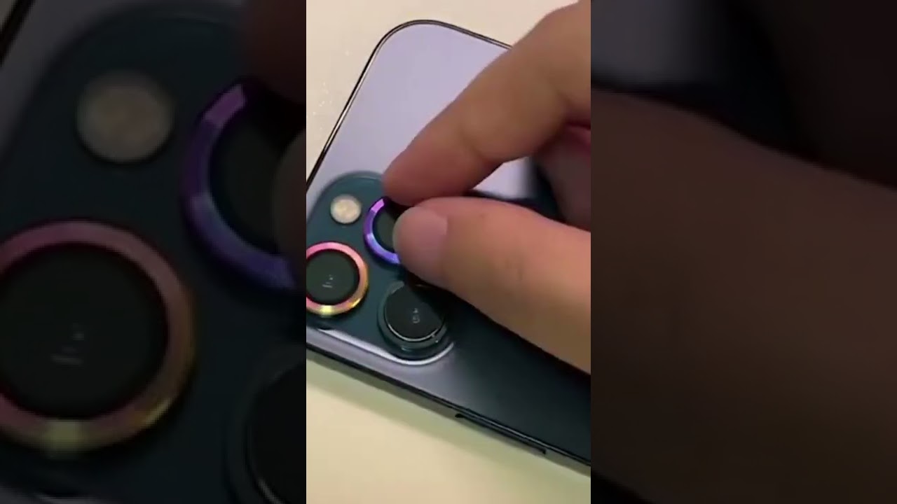 Lente de prote&ccedil;&atilde;o para c&acirc;mera de Iphone. | Loja Hori