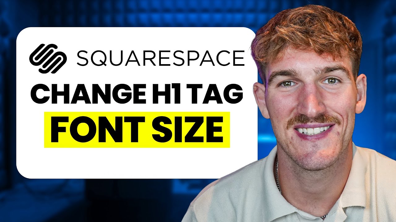 How to Change H1 Tag Font Size on Squarespace (CSS Guide)