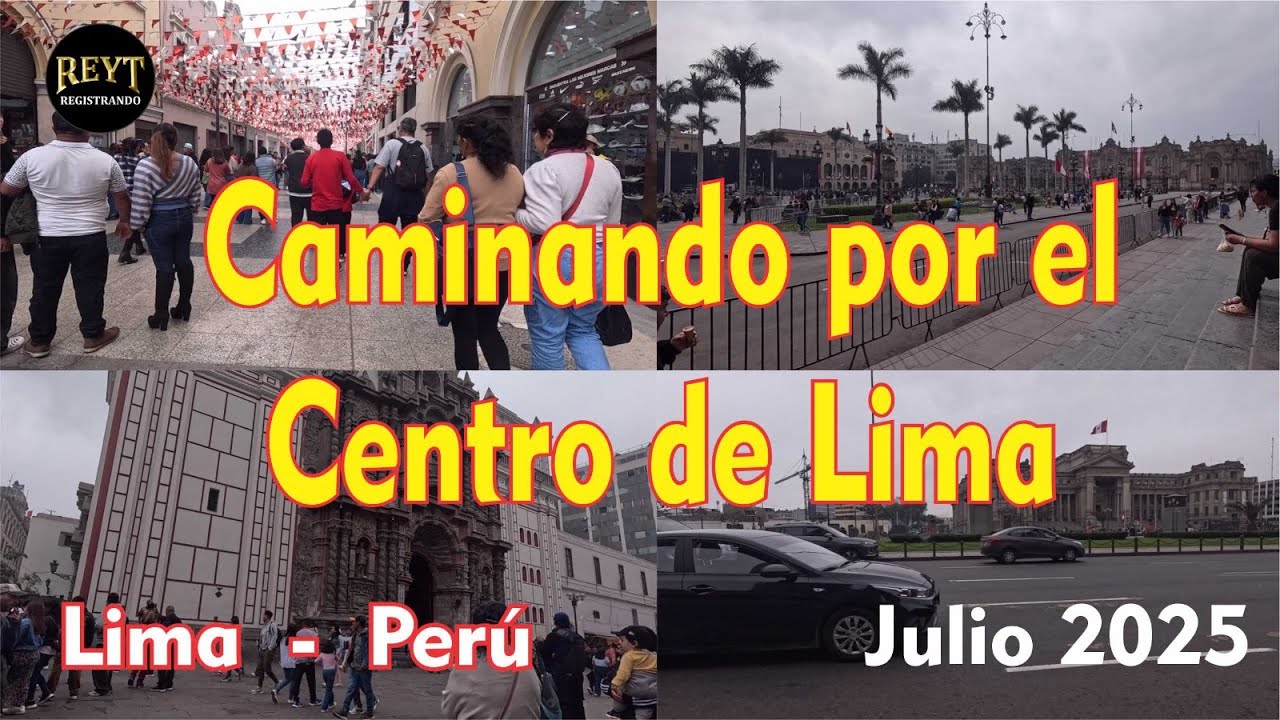 Caminando por el centro de Lima - Perú