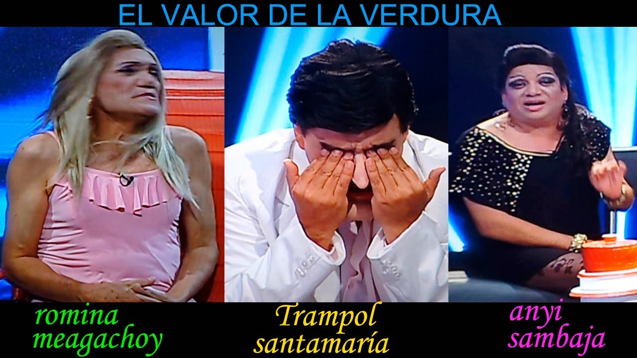 Romina y Trampol Santamaría en EL VALOR DE LA VERDURA_ EL ESPECIAL DEL HUMOR 24_05_2014