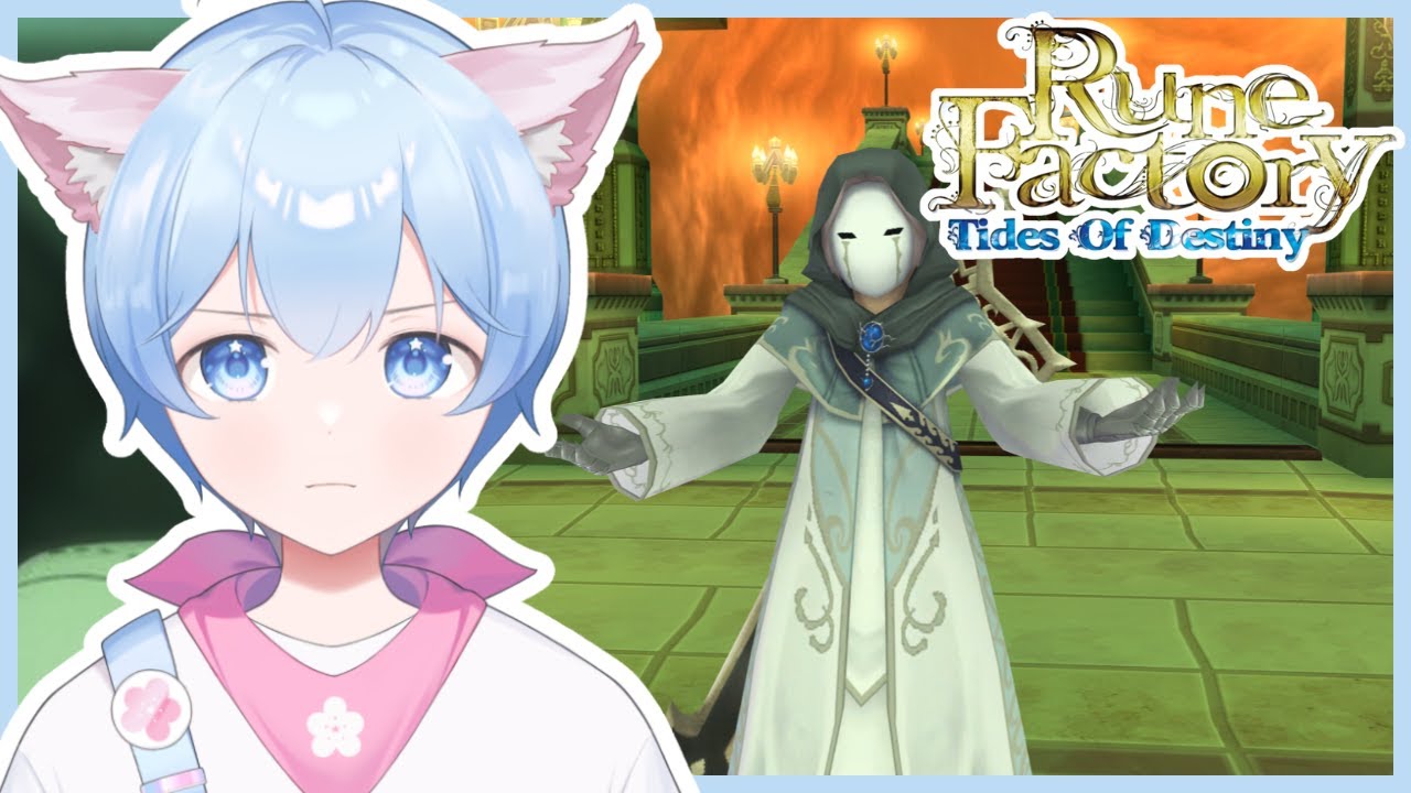 BOS TERAKHIR NIH? 【Rune Factory Tides of Destiny】 #37 #KieLive #VtuberID