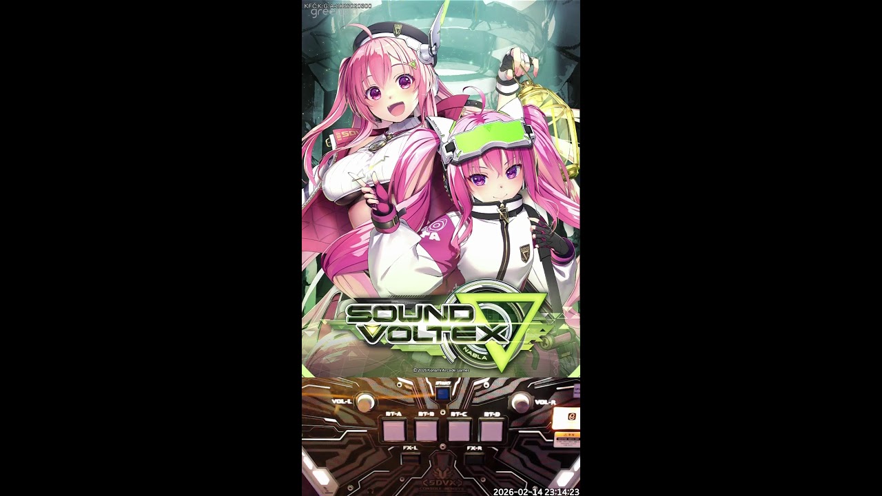 그린피아 사운드 볼텍스 VM(2) 실시간 스트림 - SOUND VOLTEX Valkyrie Model(2) live stream