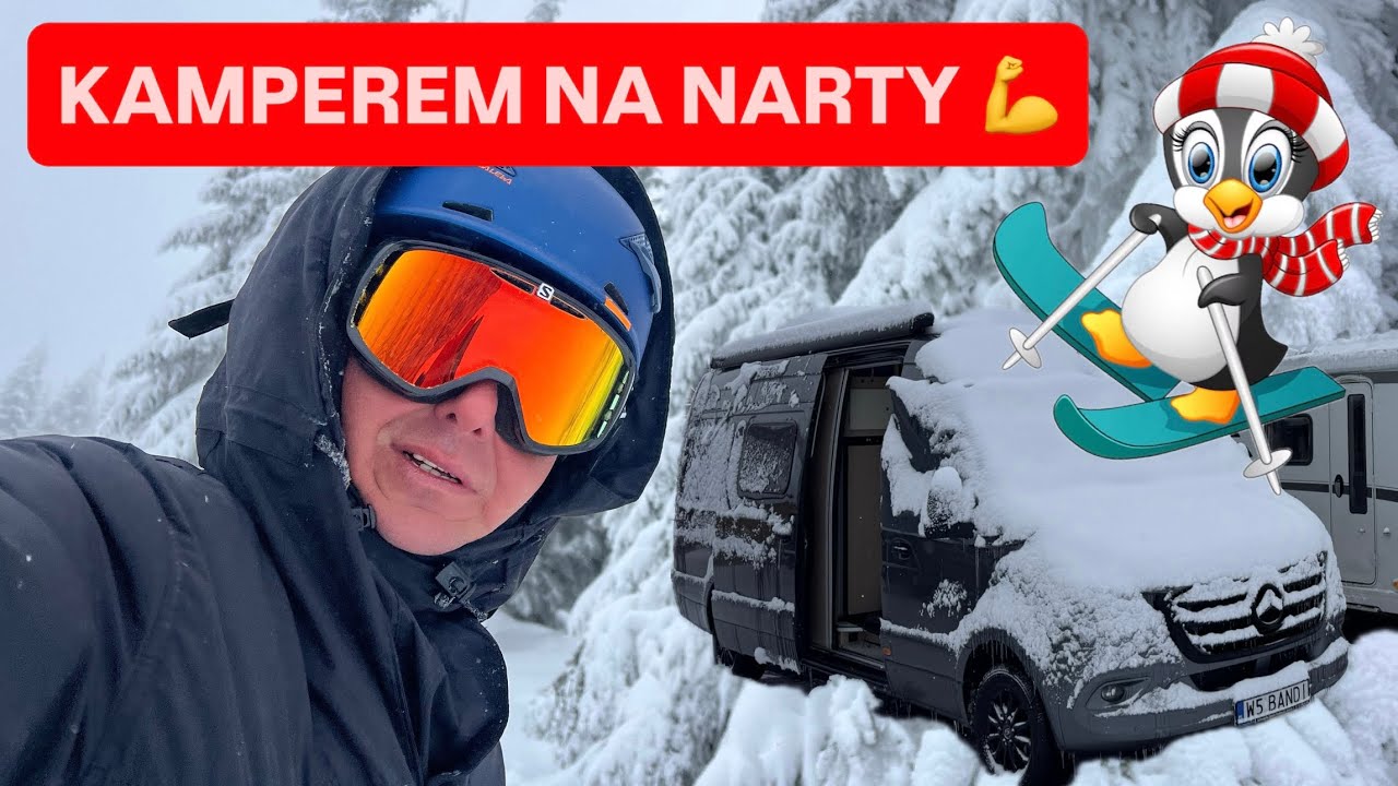 Narty w KAMPERZE!!! Przygotowania do wyjazdu- Szklarska Poręba-Wodospad Kamińczyka ZIMĄ🥶