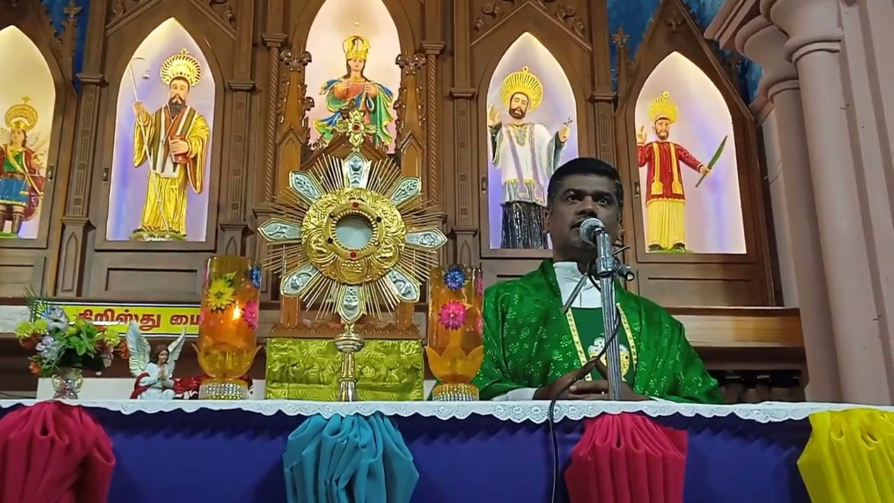 சப்பரம் மந்திரிப்பு. Fr. MariaDass Sdb. (06.02.26)