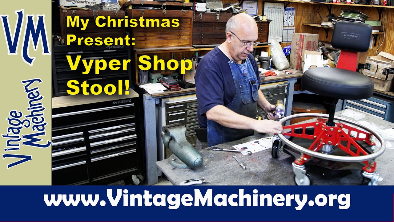 My Christmas Present: Vyper Robust Steel Max Shop Stool!