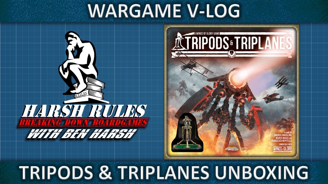 Wargame Unboxing: Tripods & Triplanes