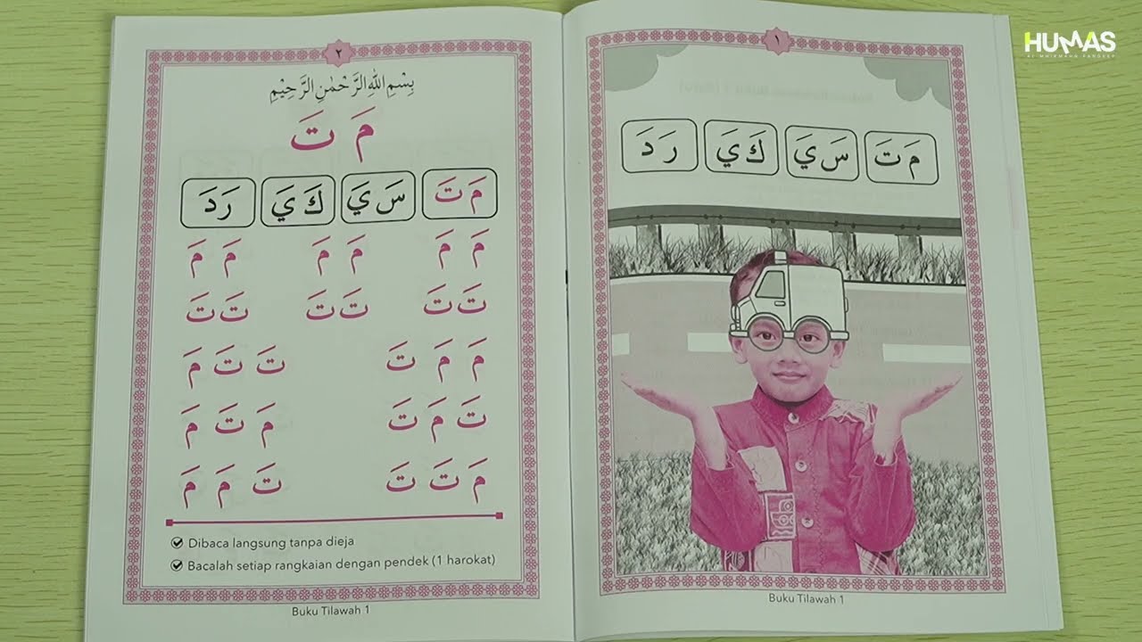 BUKU TILAWAH WAFA 1 LENGKAP I METODE WAFA OTAK KANAN