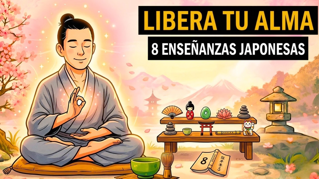 8 Enseñanzas Japonesas para ser FELIZ | SECRETO JAPONÉS