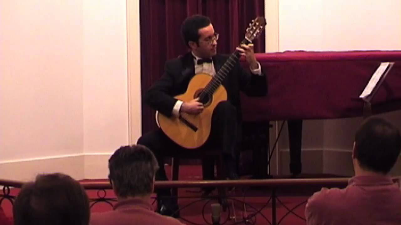 Elogio de la guitarra - I  Allegro - Joaquín Rodrigo -  Live 2003 - José Manuel Dapena, guitar