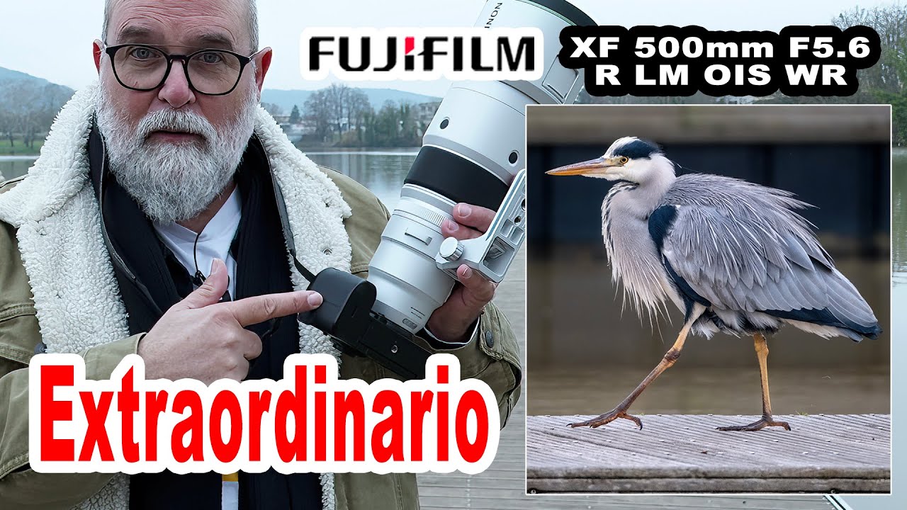 Prueba Objetivo Fujifilm XF 500mm F5.6 R LM OIS WR - EN ESPAÑOL