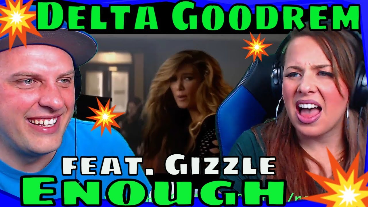 First Time Hearing Enough by Delta Goodrem (feat. Gizzle) THE WOLF HUNTERZ REACTIONS
