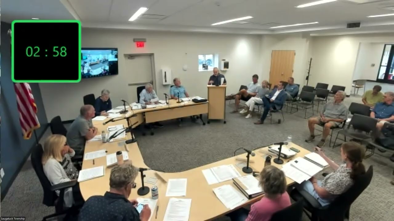 Saugatuck Township Planning Commission Meeting August 19, 2025