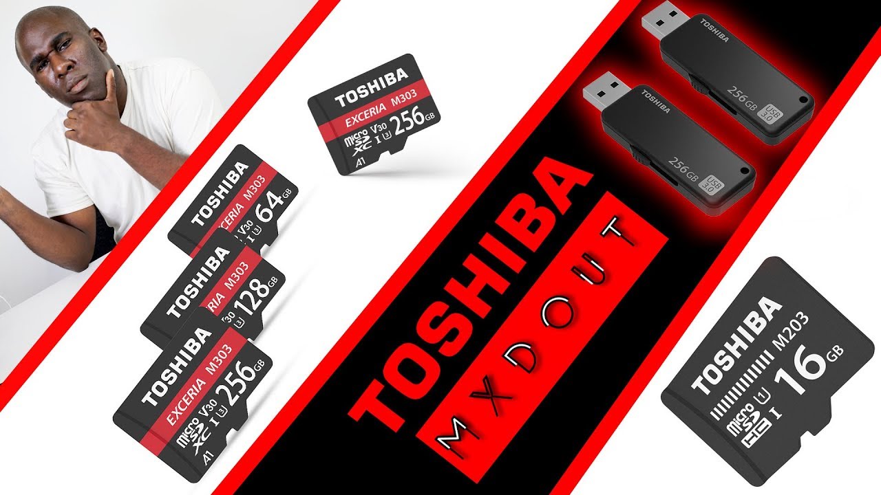 Toshiba Transmemory U365 USB and Toshiba EXCERIA M303 & M203 SD card review