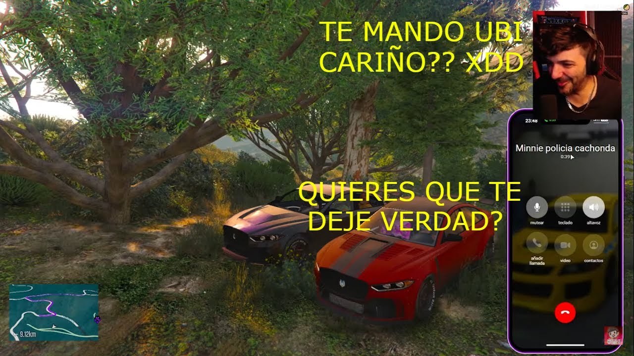 NEXXUZ LLAMA A MINNIE DESPUES DE ROBAR UN BANCO 🤣🤣 ( DESPUES SOFI LE DICE PAPASITO )