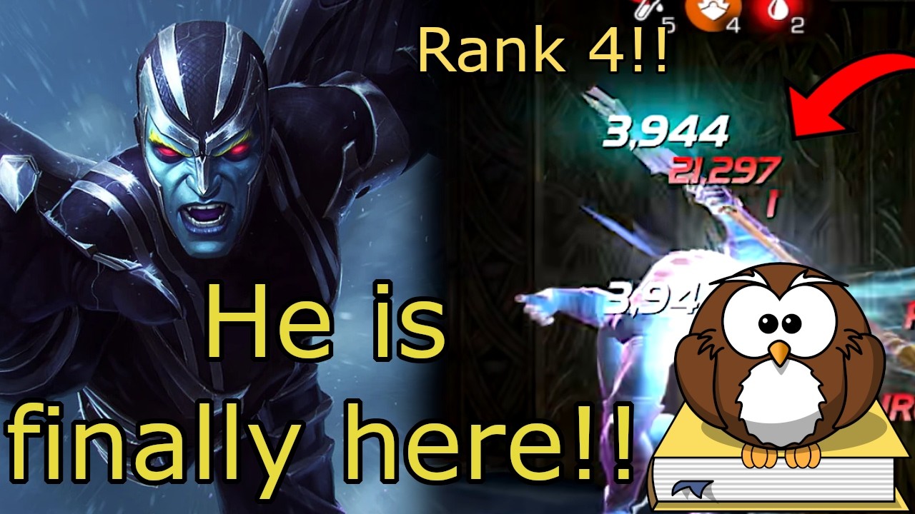 7* РАНГ 4 Архангел &mdash; Древний бог ВОЗВРАЩАЕТСЯ!! &mdash; Marvel Contest of Champions