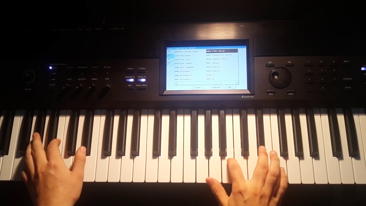 SI TU ME HUBIERAS DICHO ➤ LOS RONISH 🔥| TUTORIAL TECLADO 🎹