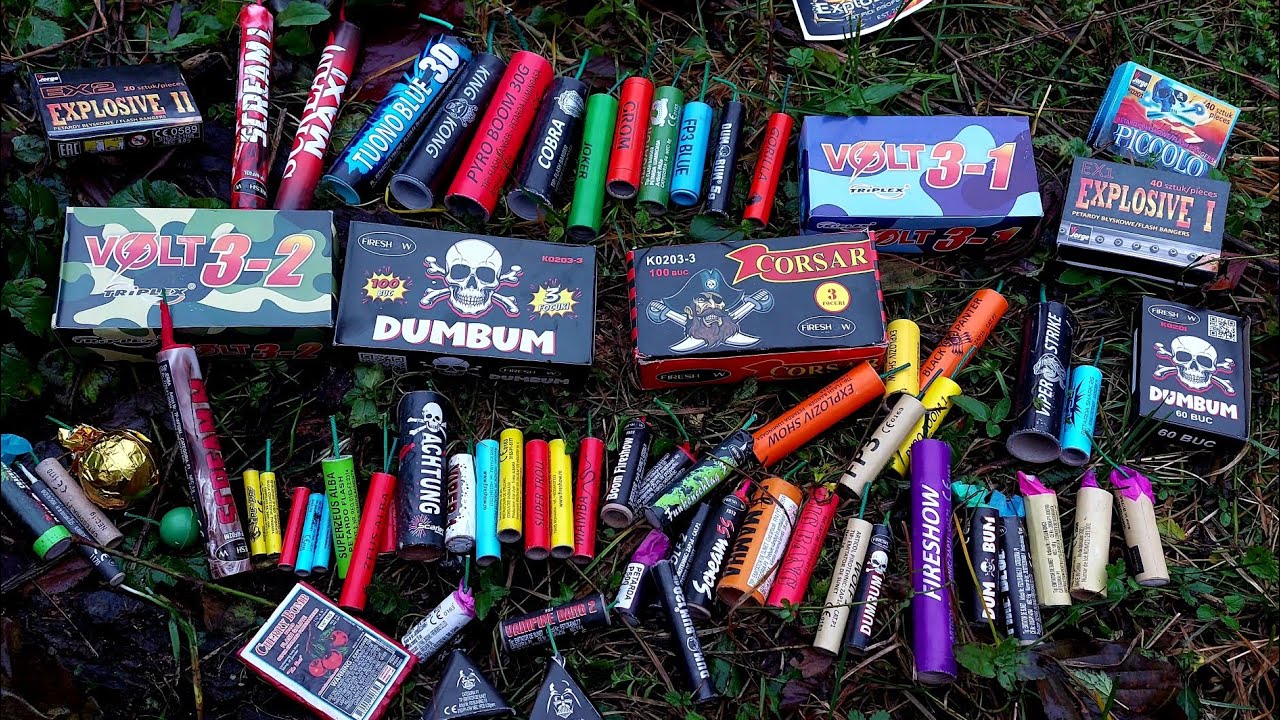 MEGA TEST 70 PETARDE DIFERITE 🧨 TEST FIRECRACKERS 2025 - 2026 💣 POLENBÒLLER 