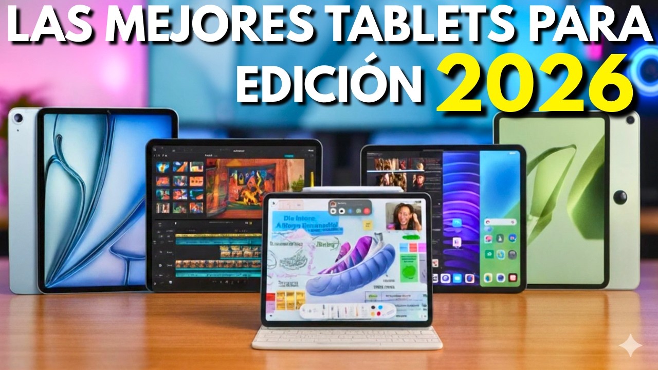 TOP 7 Tablets que Sí Valen la Pena PARA EDITAR en 2026
