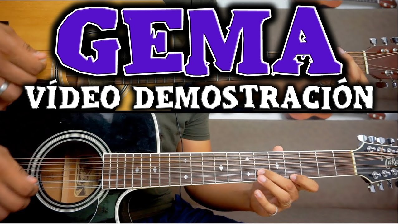 Gema | Los Dandy's | Vídeo Demostración | COVER