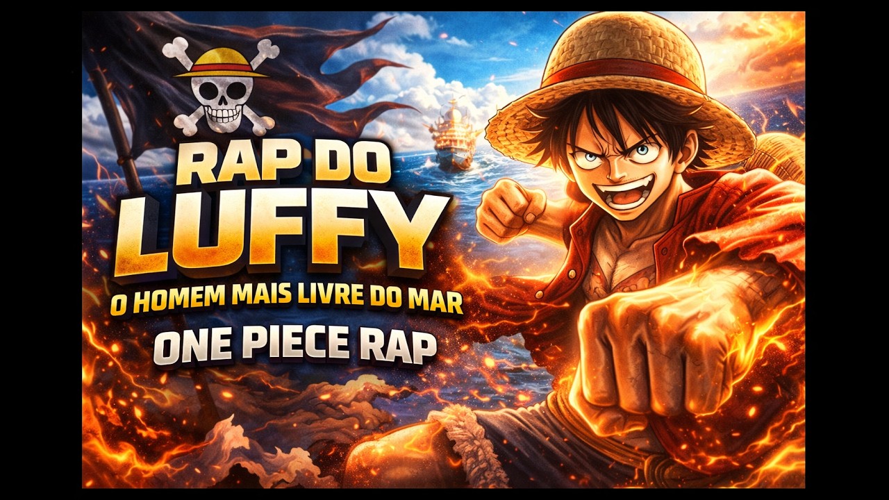 RAP DO LUFFY – O Homem Mais Livre do Mar | One Piece Rap | Clipe Oficial | NerdVerse Beats