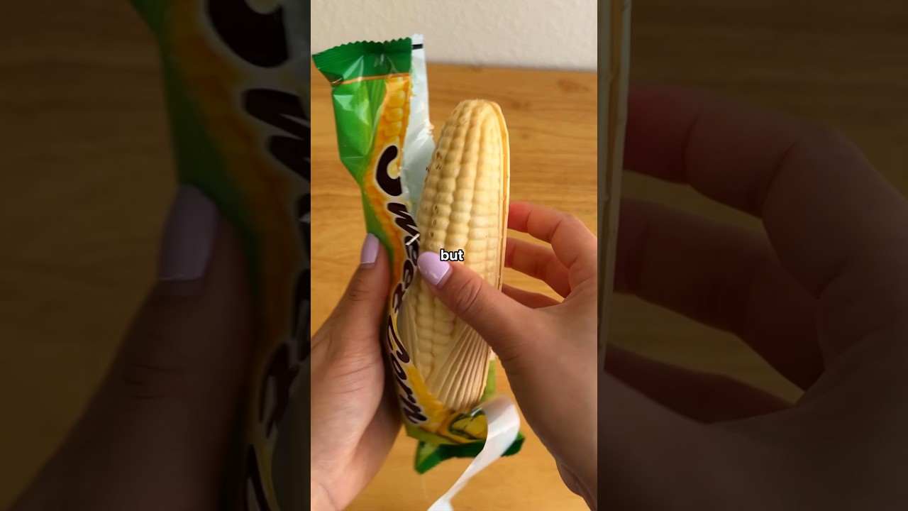 Trying the Viral Sweet Corn Ice Cream 🌽 #corn #icecream #foodie