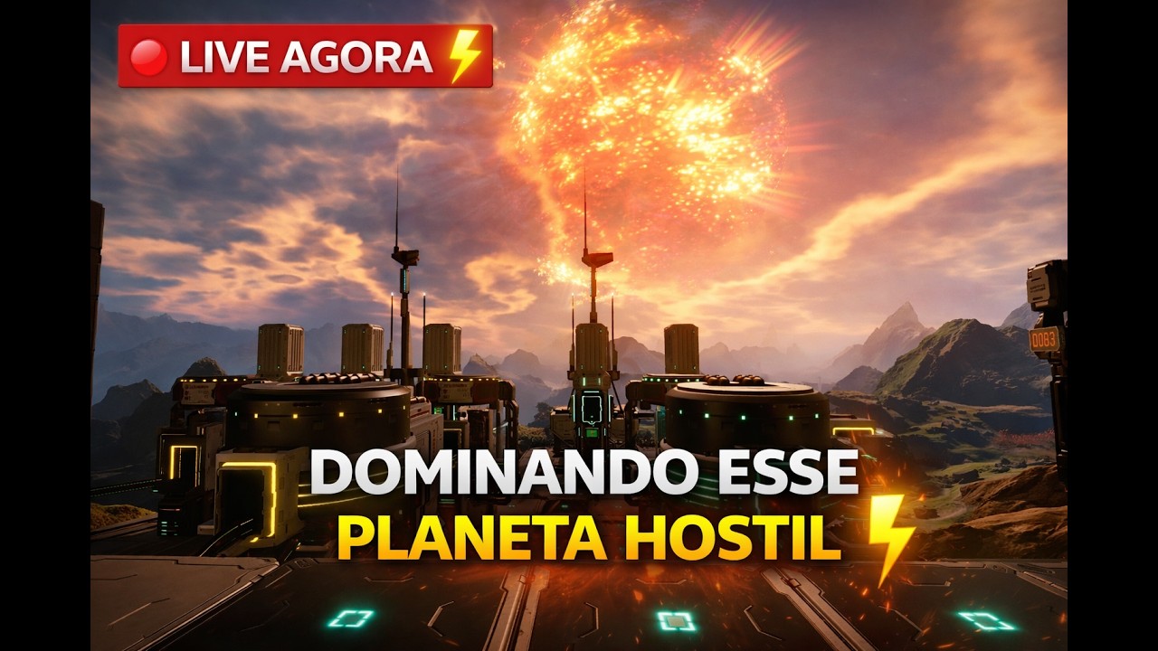 LIVE AGORA ⚡ DOMINANDO ESSE PLANETA HOSTIL | StarRupture