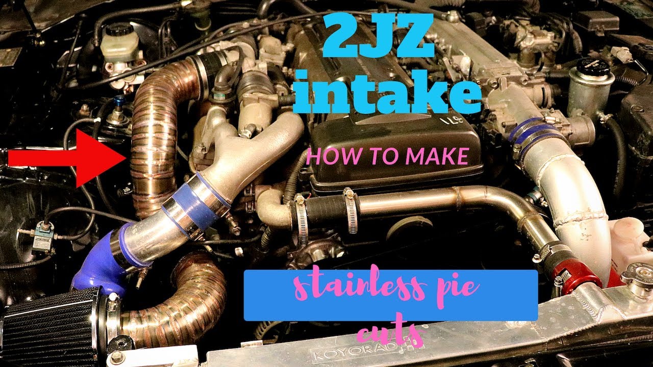 DIY 2jz Stainless intake