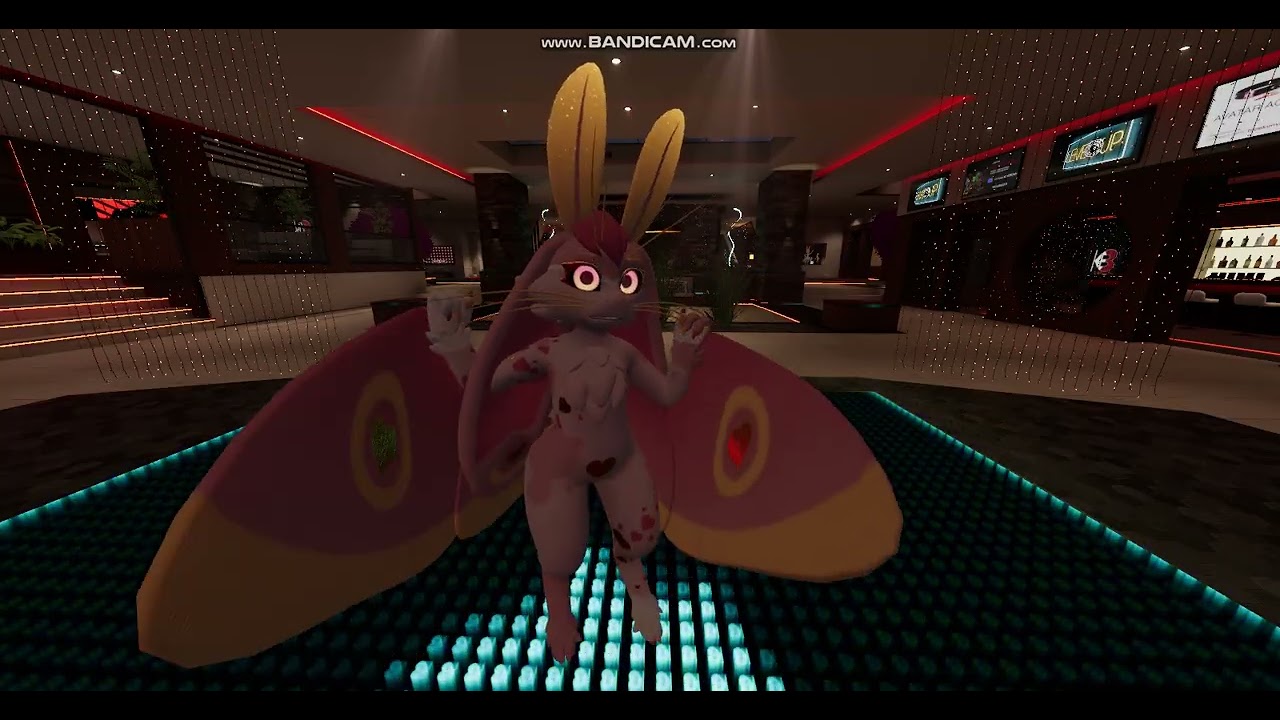 VRChat 2026 Violet the Pink Moth FBT
