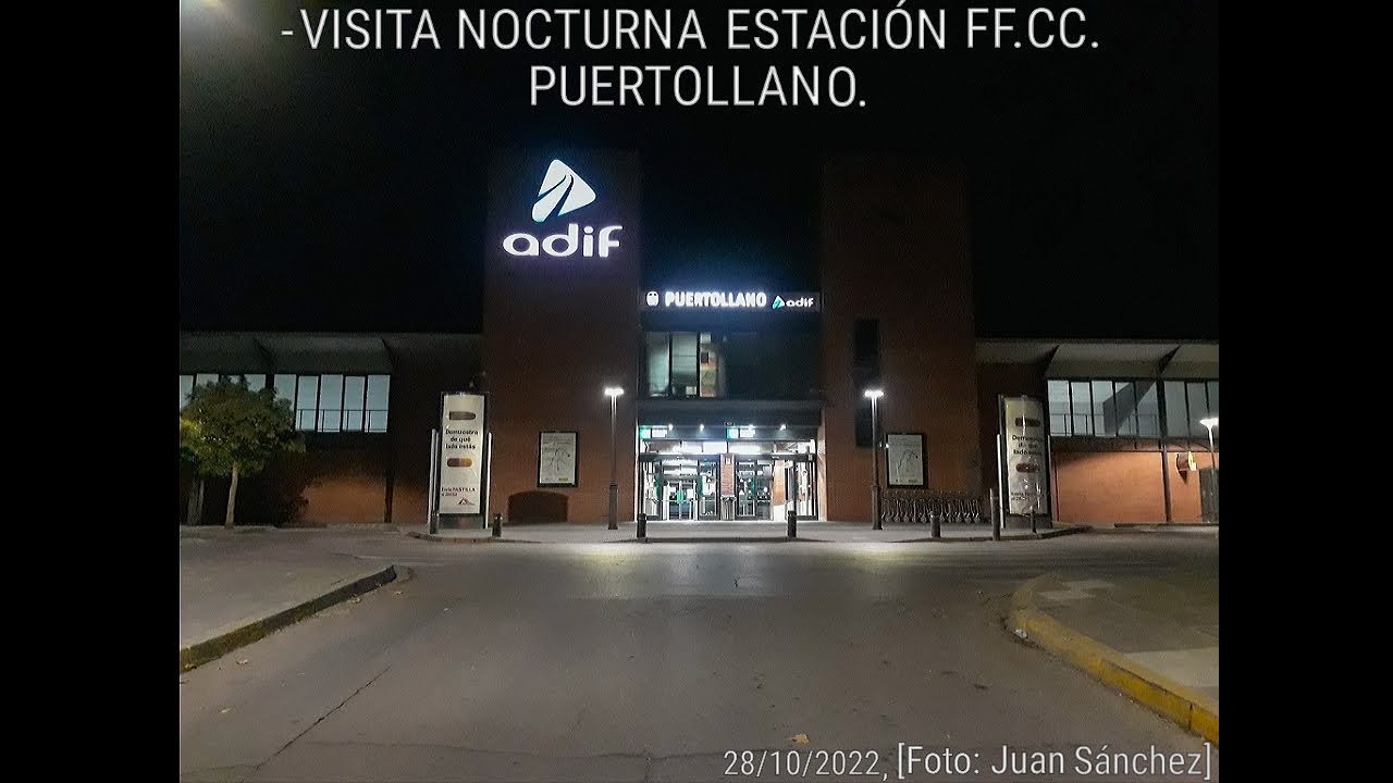 Adif. Visita Estación Ferrocarril de Puertollano, 28/10/2022.