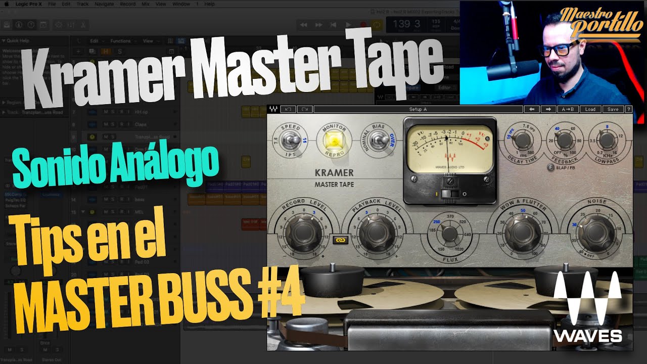 Tips en el MasterBuss Sonido de Cinta con Kramer Tape