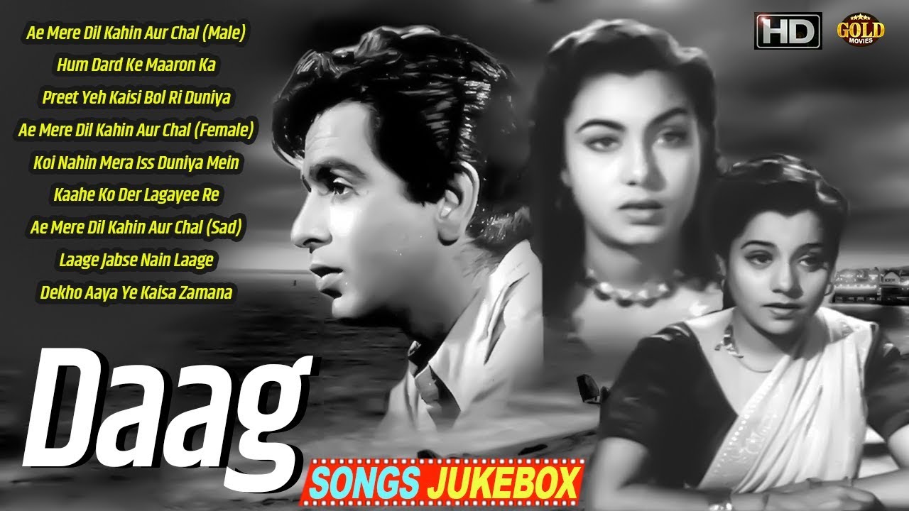Dilip Kumar & Nimmi - Super Hit Vintage Video Songs Jukebox - Daag - 1952 - HD