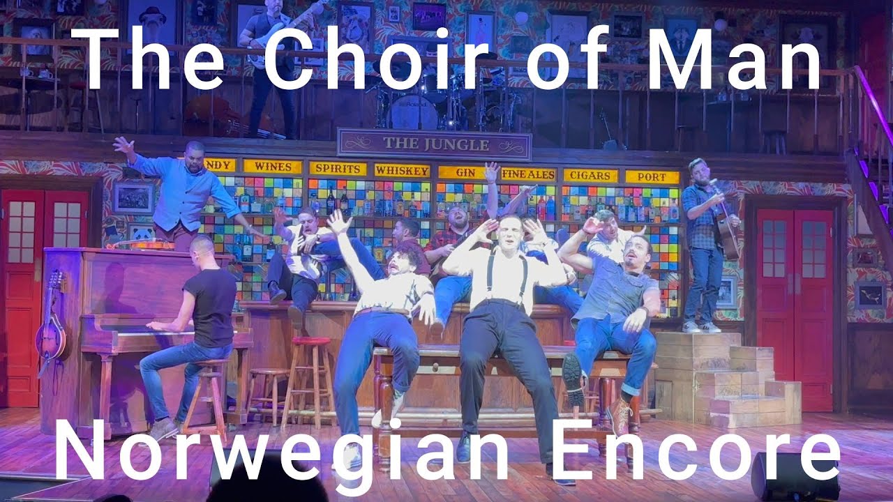 The Choir of Man on Norwegian Encore