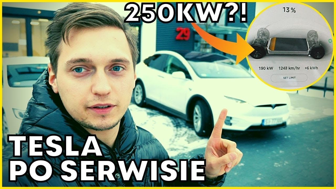 Serwis TESLI MODEL X - Czy wszystko naprawili? Test SC V3!⚡️