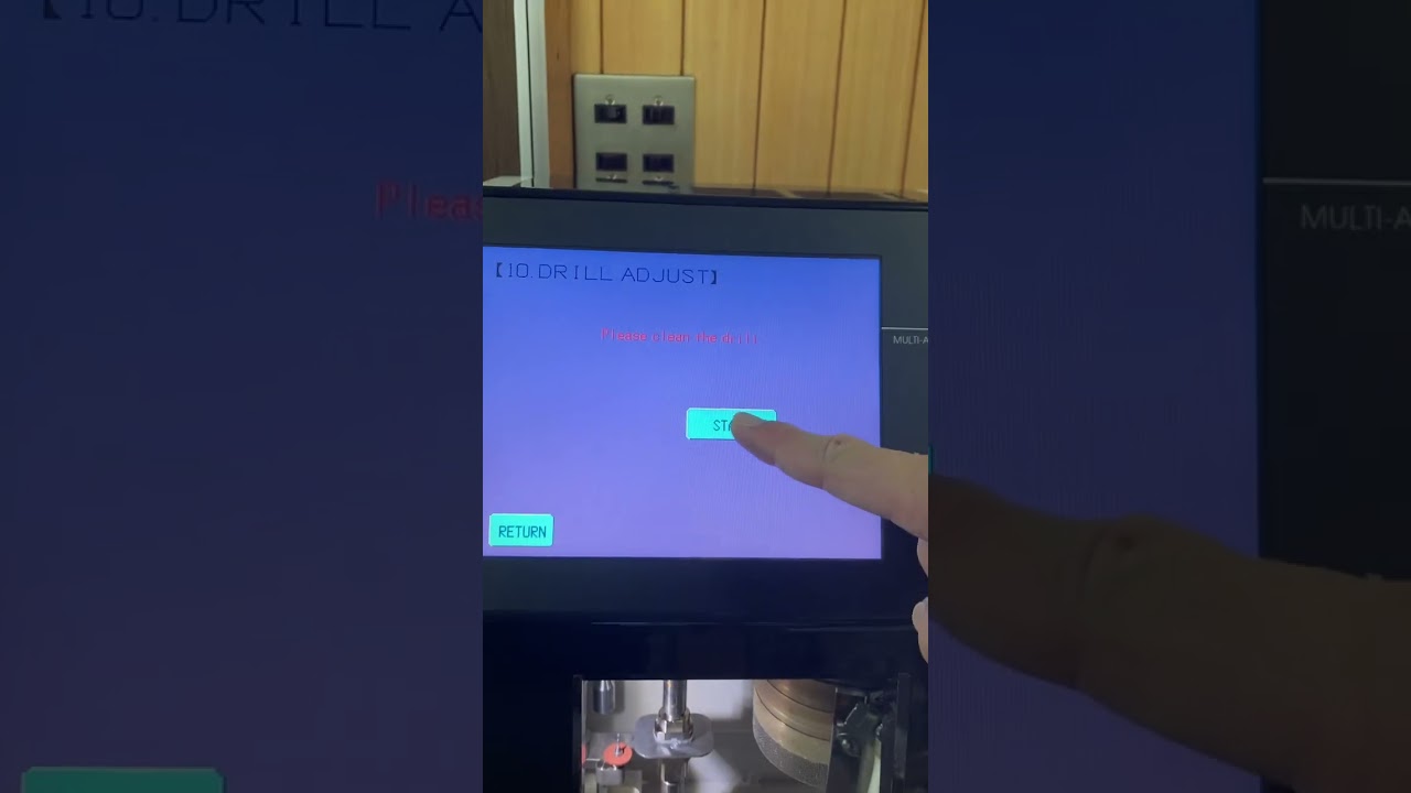 E1200 Drill Adjustment