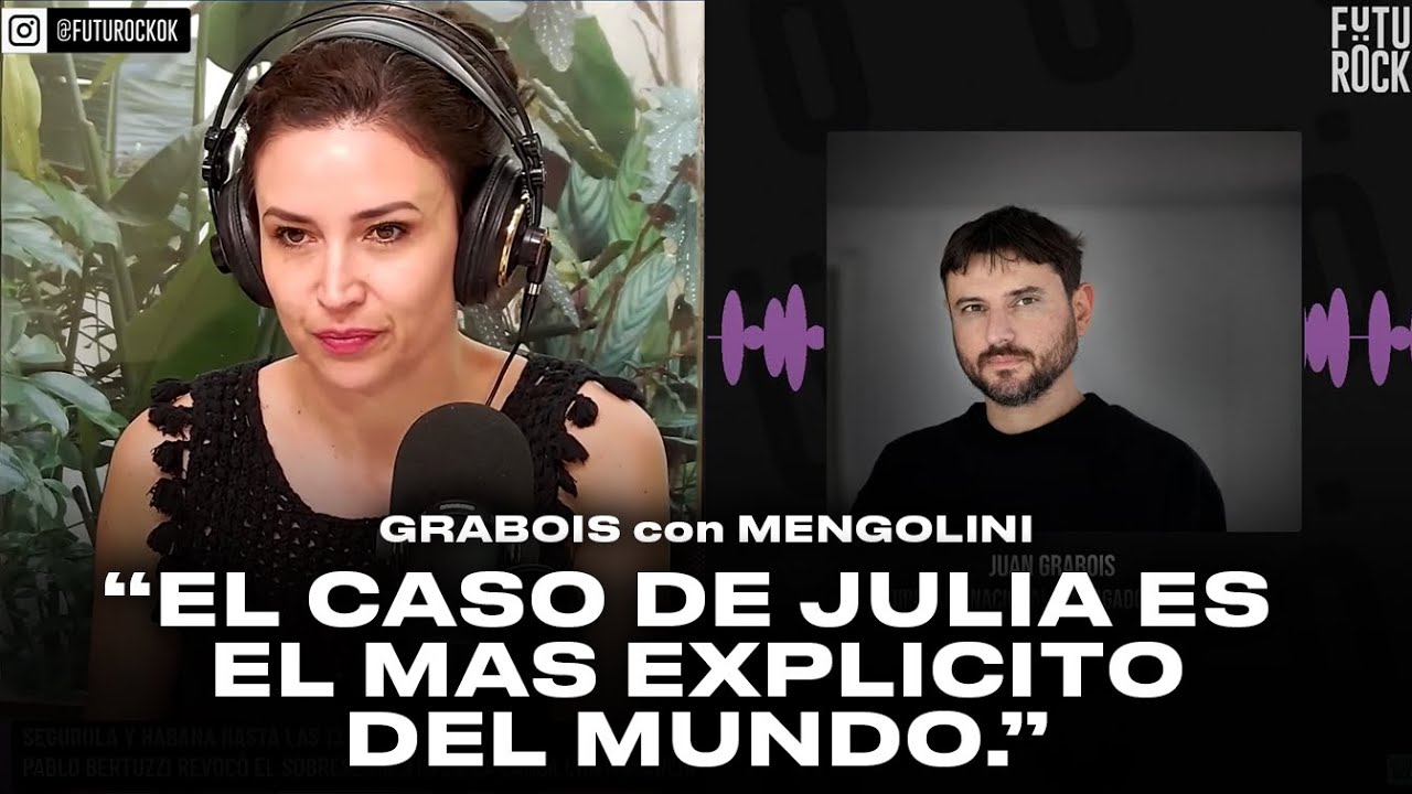 Grabois con Mengolini: 