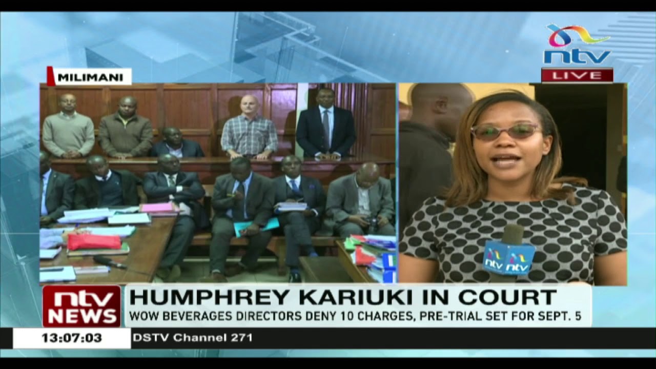 Wanted billionaire Humphrey Kariuki presents himself in court, released on bail