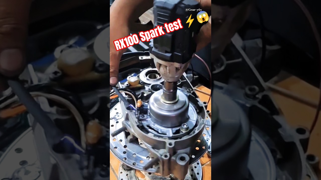 How to Check Spark Current in RX100 ⚡ | Ignition System Explained | No Spark Problem Fix