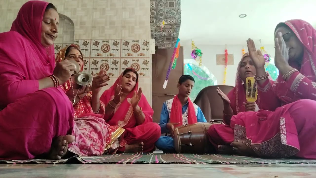 मेरे कीर्तन मै रंग बरसाओ। गंपति भजन। #kirtan 