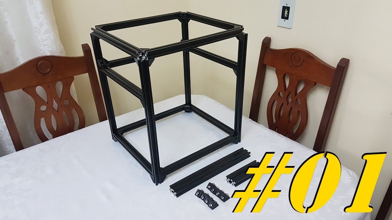 Montando minha impressora 3D Core XY - Episódio 01 - Montagem do Frame