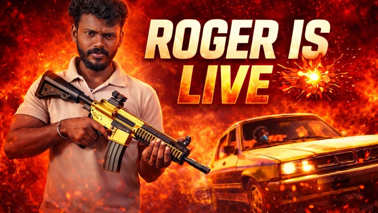 #Roger is live  match start friends 🔥💥