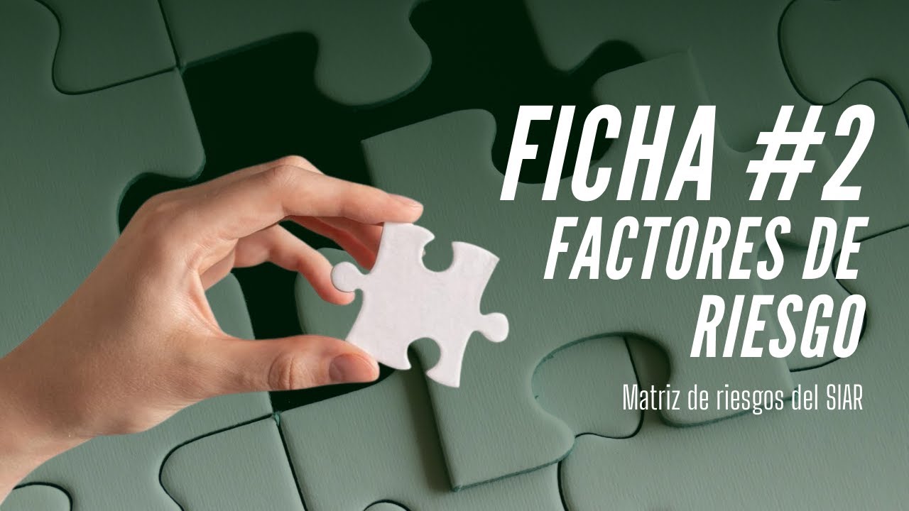Ficha #2 del Rompecabezas de la Matriz de Riesgos 🧩 | LOS VERDADEROS FACTORES DE RIESGO DEL SIAR