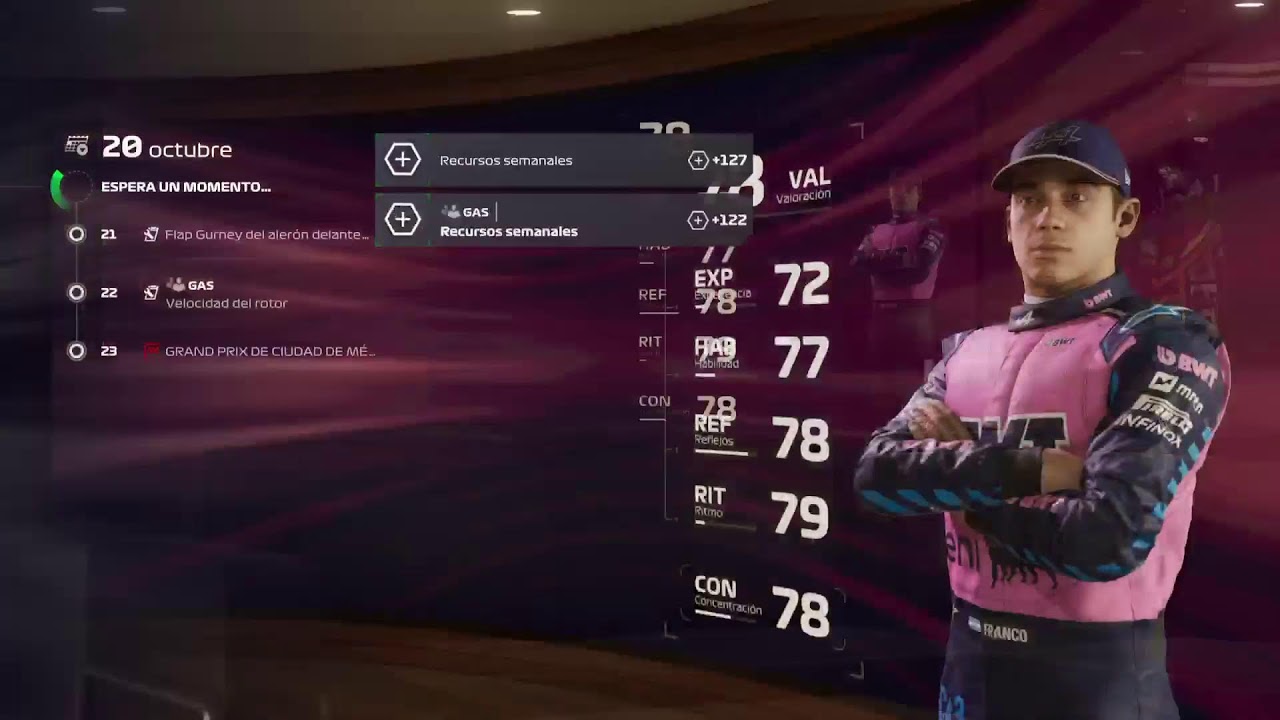 F1 25 | GP de SINGAPUR | Fecha 18 con el Alpine de Franco