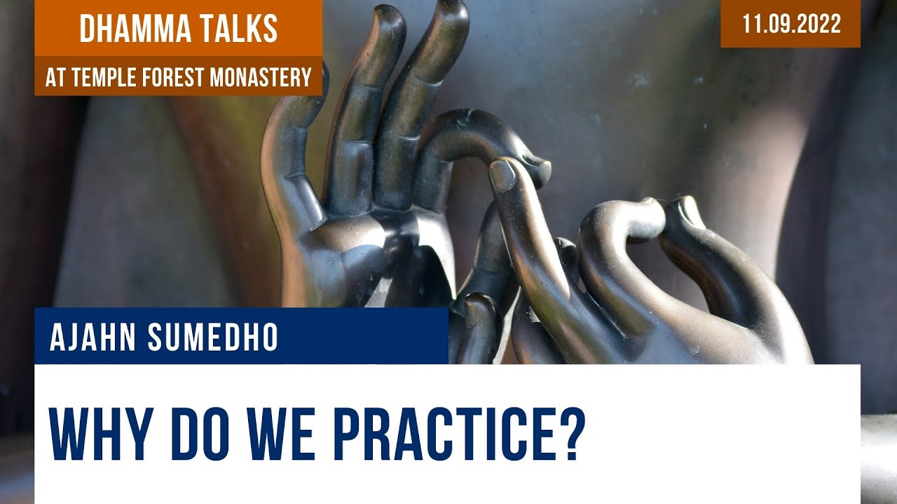 Why Do We Practice? | Ajahn Sumedho | 11.09.2022