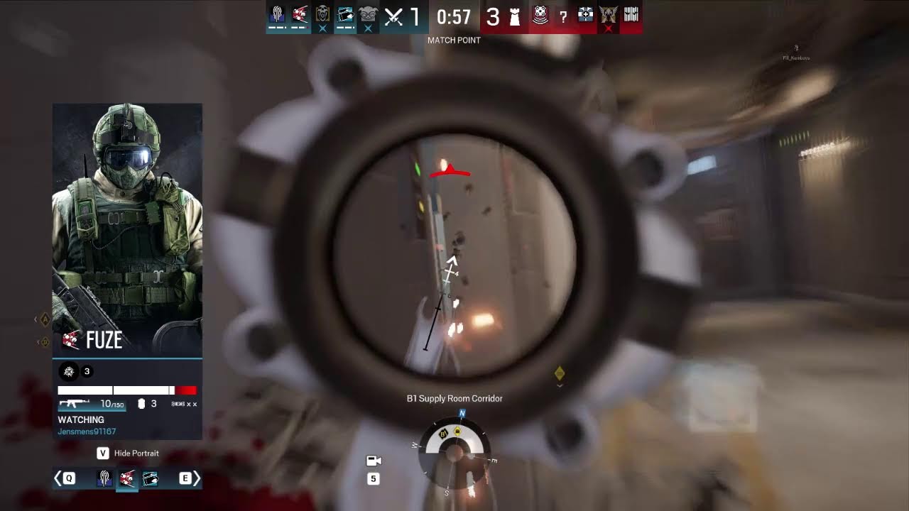 Az ideglelés 50 árnyalata (Raibow 6 Siege)