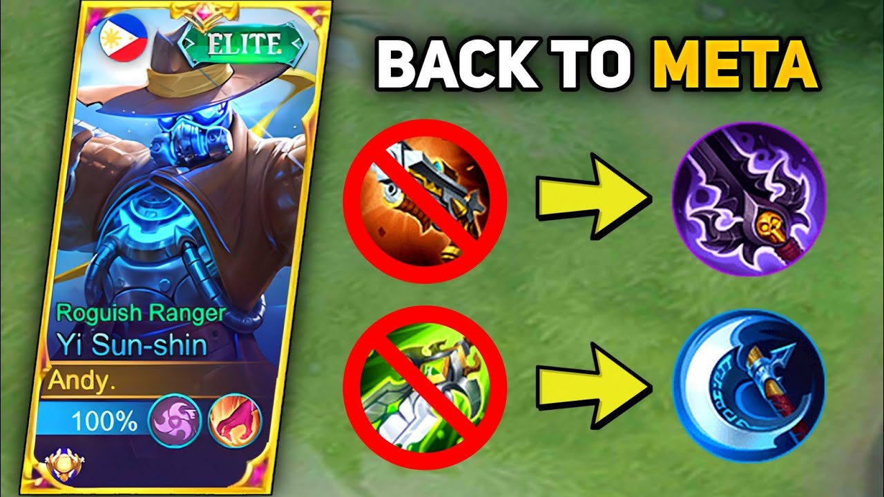 GOODBYE OLD BUILD! THIS NEW EMBLEM AND ITEM BUILD WILL MAKE YI SUN-SHIN META AGAIN! - MLBB