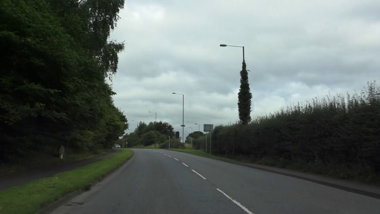 Driving On Tudor Way, Bromyard Road, Grove Way & Hams Way, Worcester, England 12th August 2017