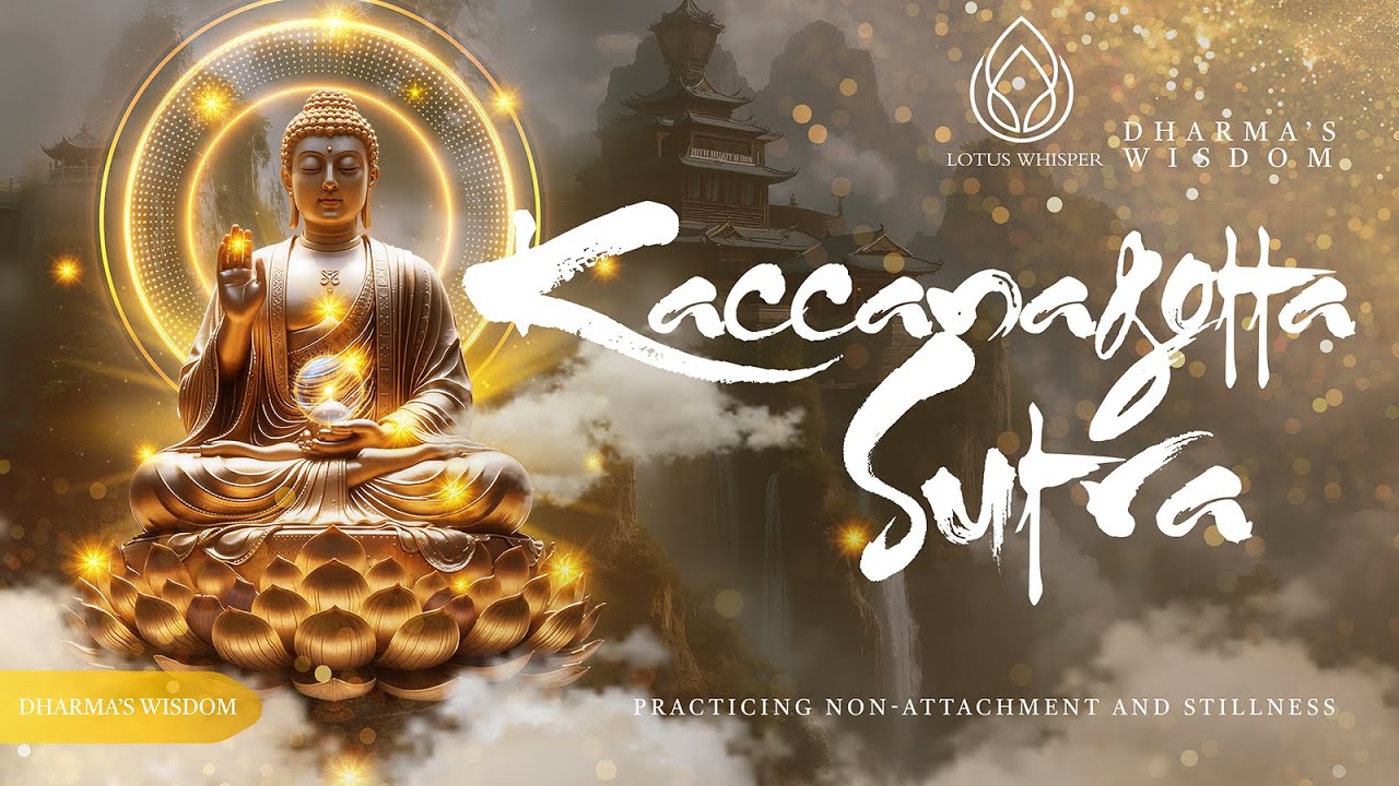 Buddha's Guide to Perfect Balance | Kaccānagotta Sūtra #buddha #meditation #music