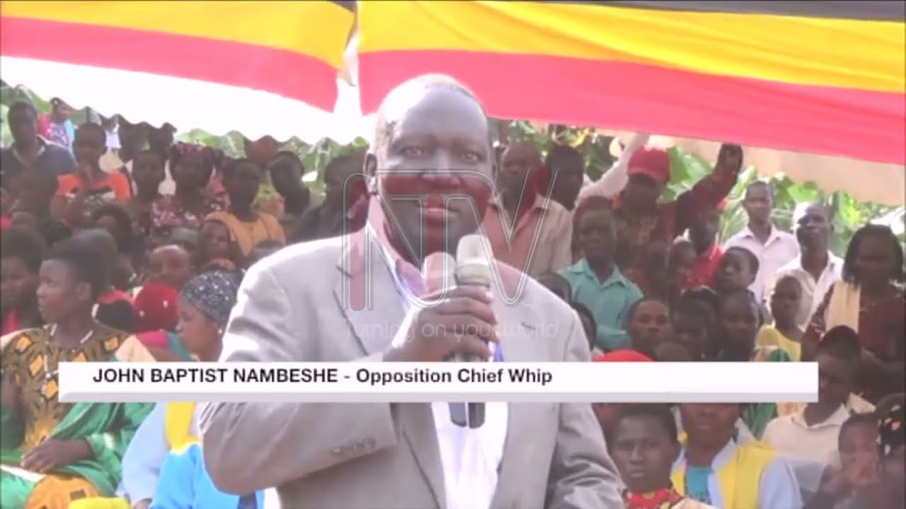 Opposition Chief Whip John-Baptist Nambeshe’s father laid to rest