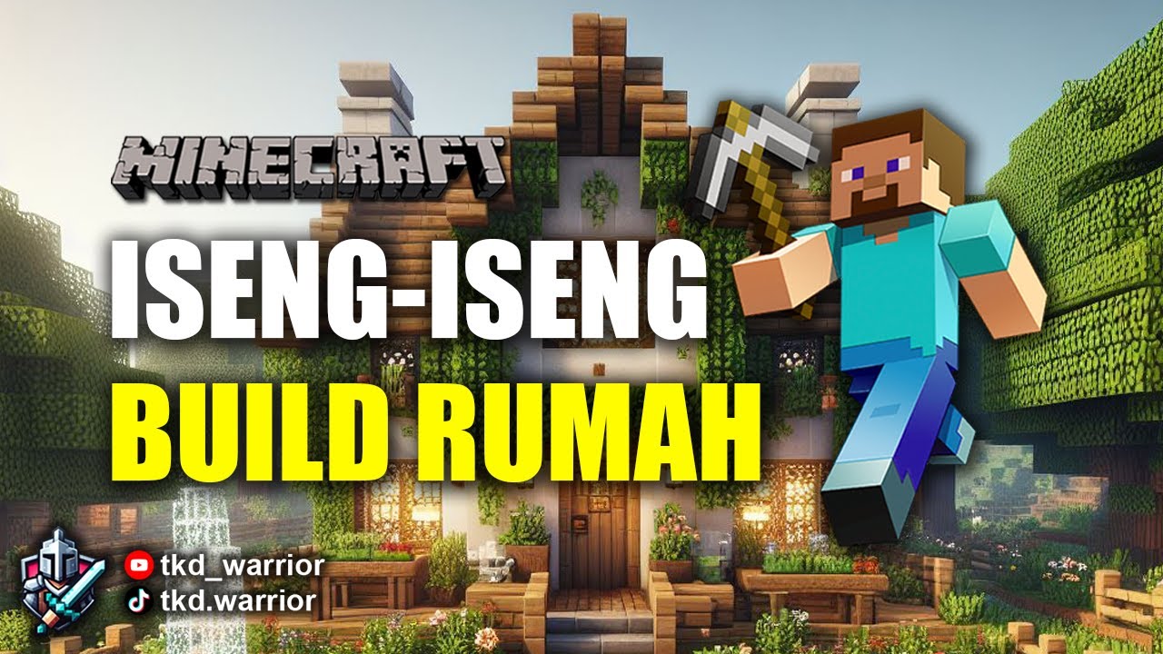 🔴[LIVE] Minecraft Indonesia - Gabut Gaes! Gua Iseng-Iseng Build Rumah Aja 🏠