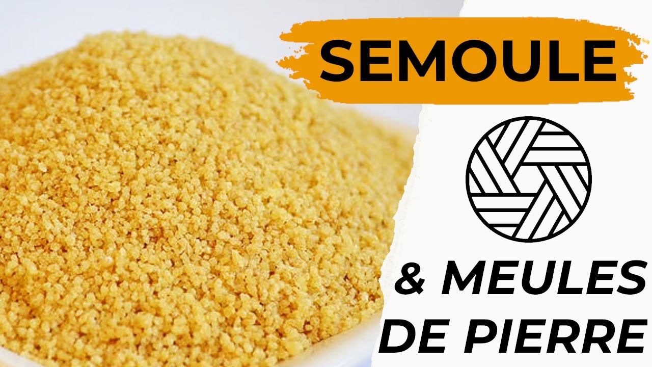 🌾Essais semoulage blé dur sur moulin à meules AMPLYO - #semoule #durum #agriculture #agricultura